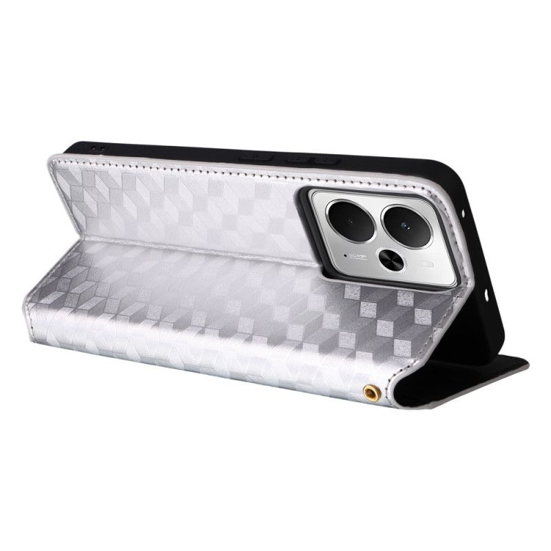 Δερματινη Θηκη Realme 14 5g Τρισδιάστατα Διαμάντια