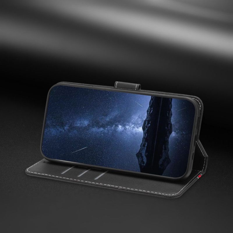 Δερματινη Θηκη Realme 14 Pro 5g Δίχρωμη Διακόσμηση