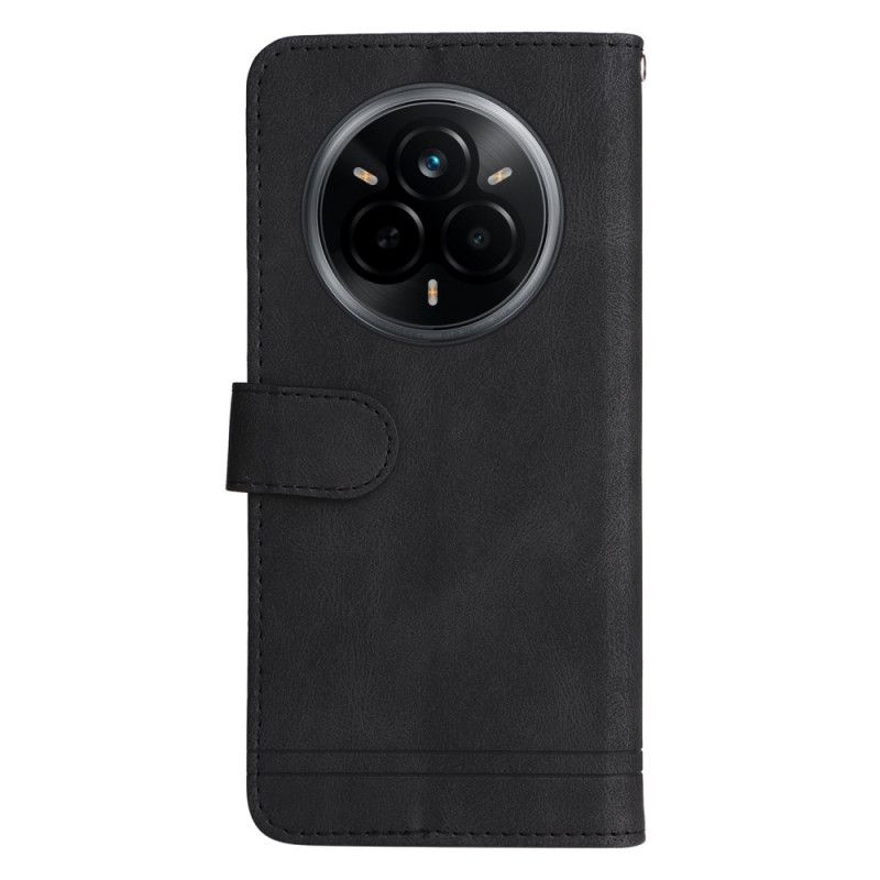 Δερματινη Θηκη Realme 14 Pro 5g Εφέ Σουέτ Με Πριτσίνια