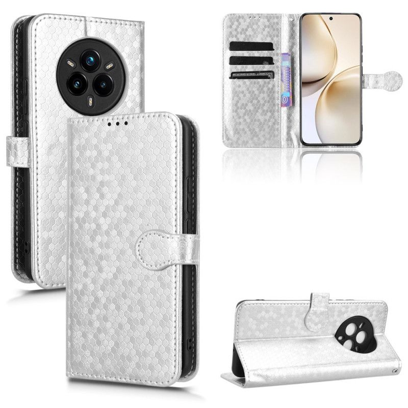 Δερματινη Θηκη Realme 14 Pro 5g Κουκκίδες Με Γκλίτερ