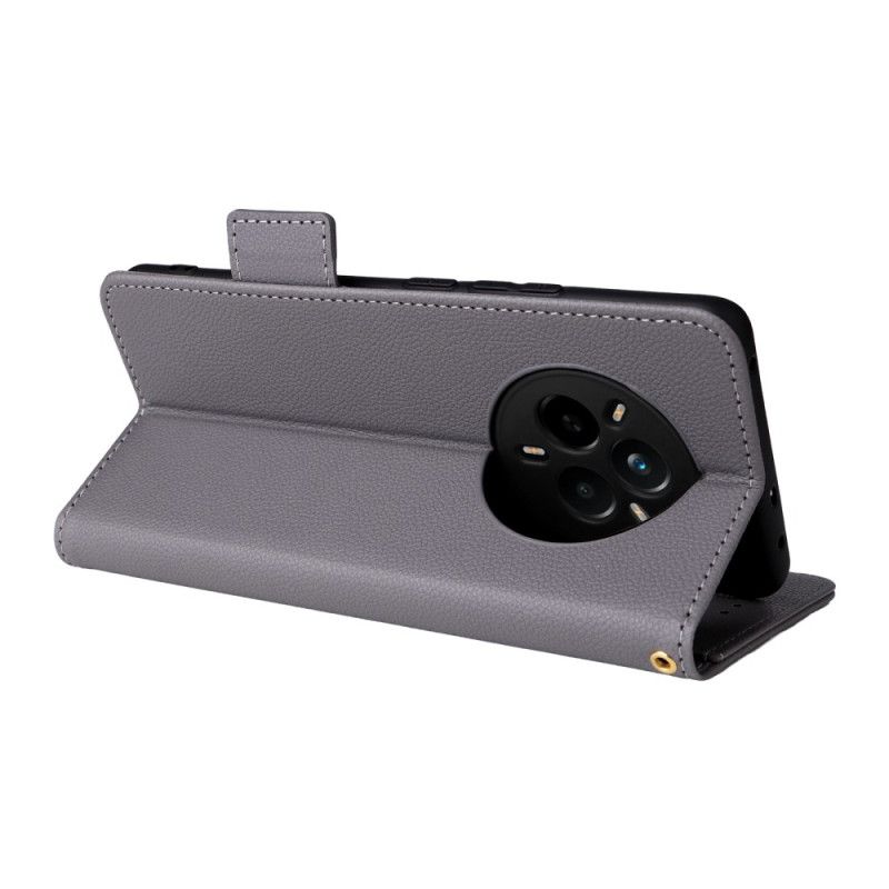 Δερματινη Θηκη Realme 14 Pro 5g Λίτσι Τεχνητό Δέρμα Με Λουρί