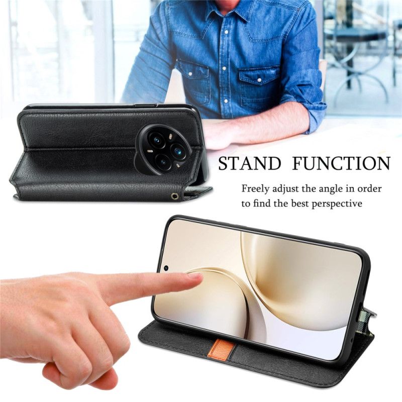 Δερματινη Θηκη Realme 14 Pro 5g Περίγραμμα Με Διαμάντια Σε Εφέ Σουέτ Σιλικόνης