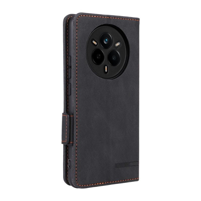 Δερματινη Θηκη Realme 14 Pro 5g Ρετρό Εφέ Σουέτ