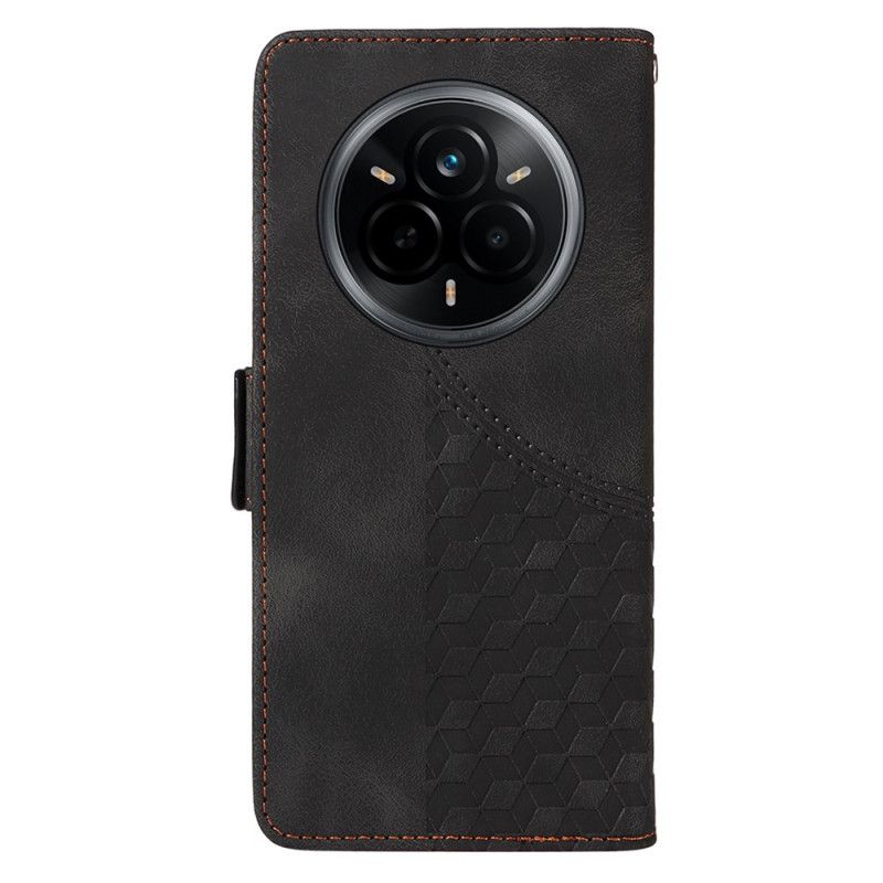 Δερματινη Θηκη Realme 14 Pro 5g Σχέδιο Με Διαμάντια