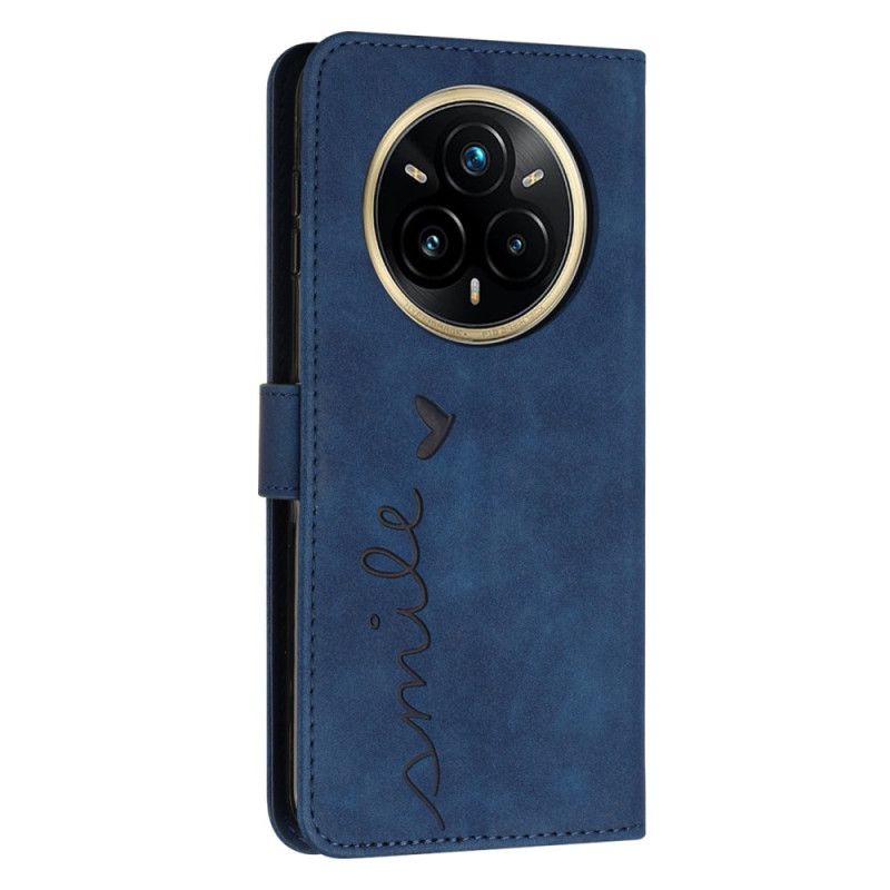 Δερματινη Θηκη Realme 14 Pro 5g Χαμόγελο Με Λουράκι Σιλικόνης