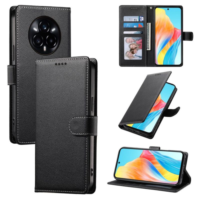 Δερματινη Θηκη Realme 14 Pro Plus 5g Απλή Με Λουράκι