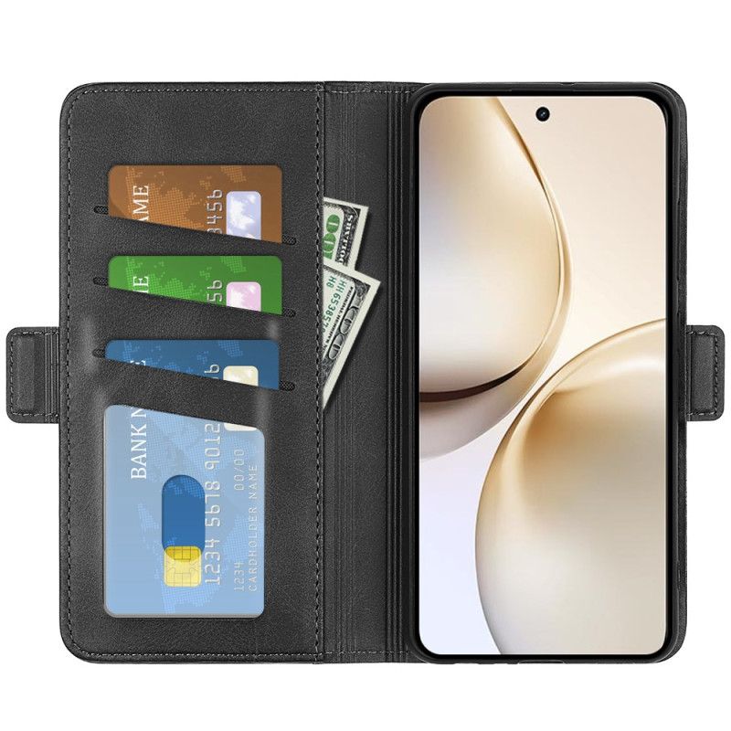 Δερματινη Θηκη Realme 14 Pro Plus 5g Διπλό Κούμπωμα Σιλικόνης