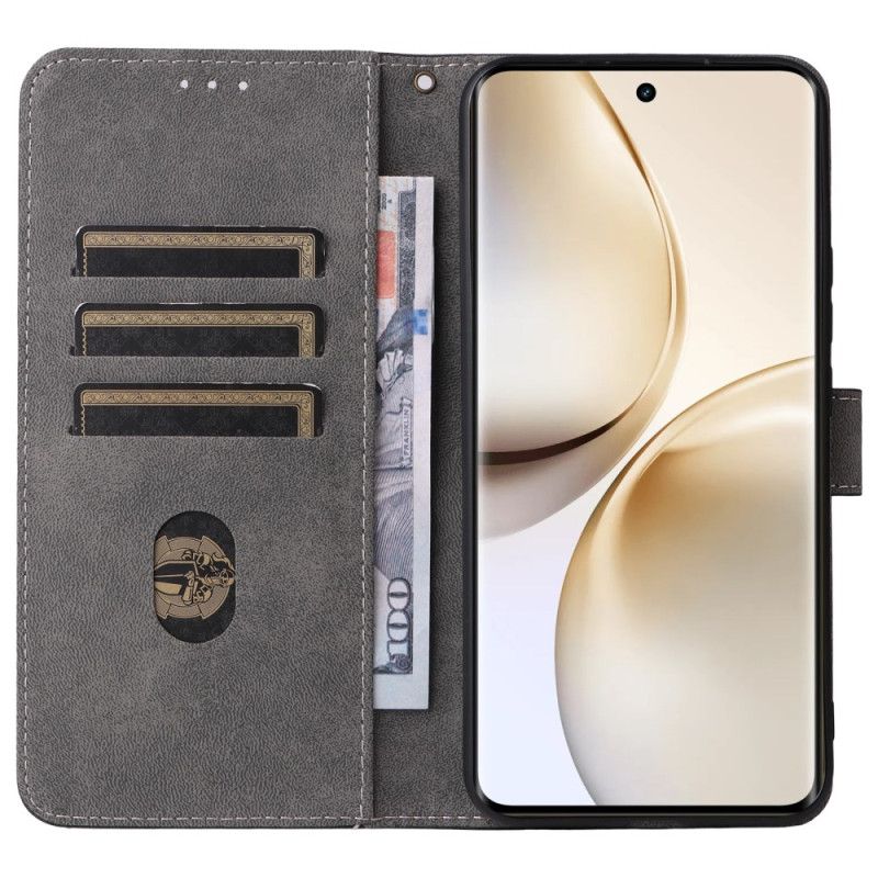 Δερματινη Θηκη Realme 14 Pro Plus 5g Εφέ Σουέτ Με Προστασία Rfid Σιλικόνης