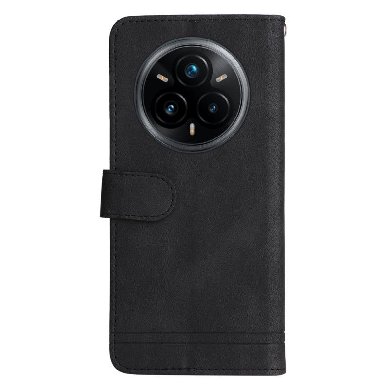 Δερματινη Θηκη Realme 14 Pro Plus 5g Εφέ Vintage Με Πριτσίνι