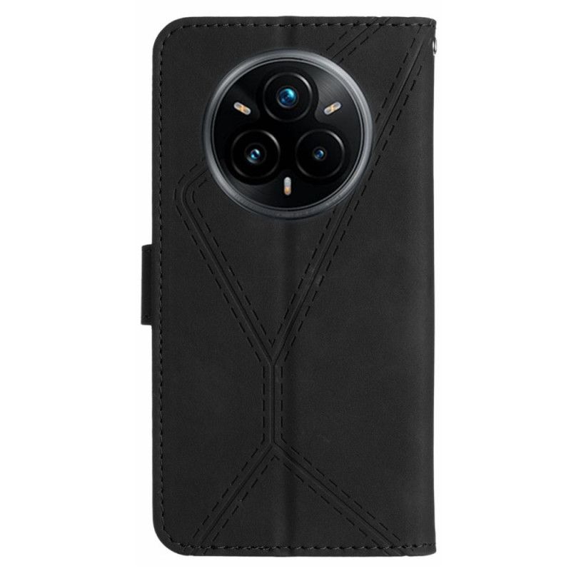 Δερματινη Θηκη Realme 14 Pro Plus 5g Γραμμές Και Ρίγες