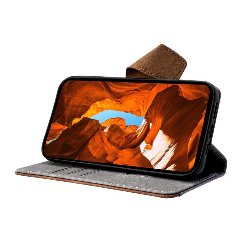 Δερματινη Θηκη Realme 14 Pro Plus 5g Κλείδωμα Rfid Με Vintage Σχέδιο