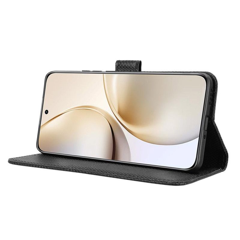 Δερματινη Θηκη Realme 14 Pro Plus 5g Κουκκίδες Με Λουράκι