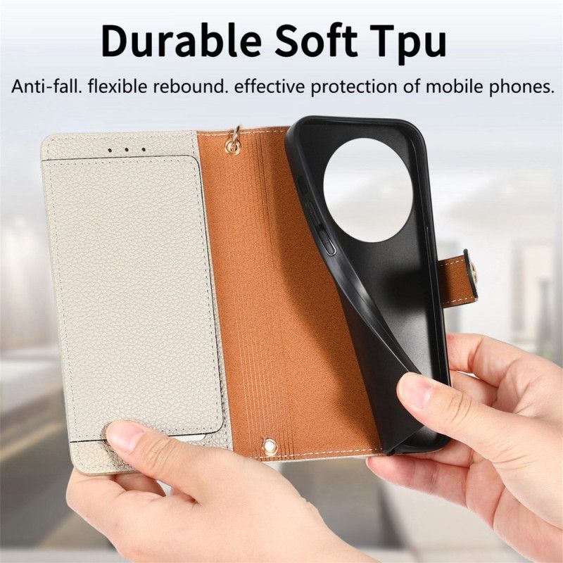 Δερματινη Θηκη Realme 14 Pro Plus 5g Πορτοφόλι Για Κέρματα Και Προστασία Rfid