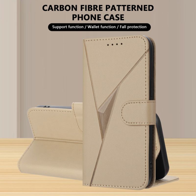 Δερματινη Θηκη Realme 14 Pro Plus 5g Τριγωνικό Μοτίβο