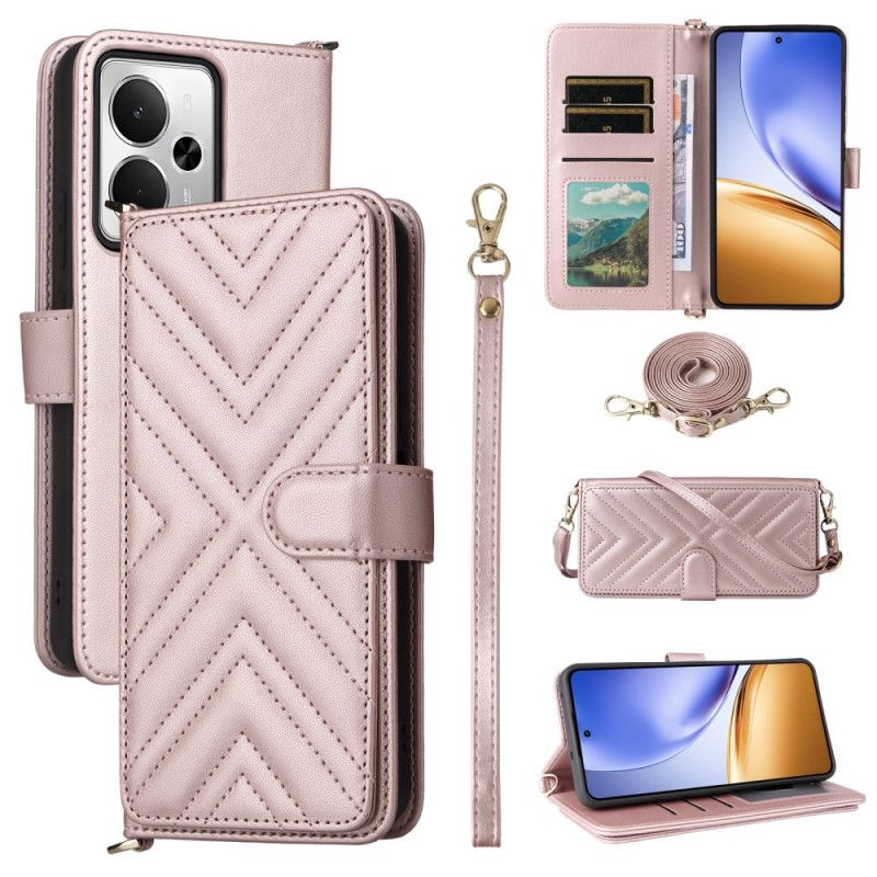 Δερματινη Θηκη Realme 14t 5g Λουρί Και Λουρί Ώμου