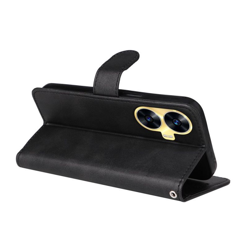 Δερματινη Θηκη Realme C55 Λουράκι Με Υφή Δέρματος