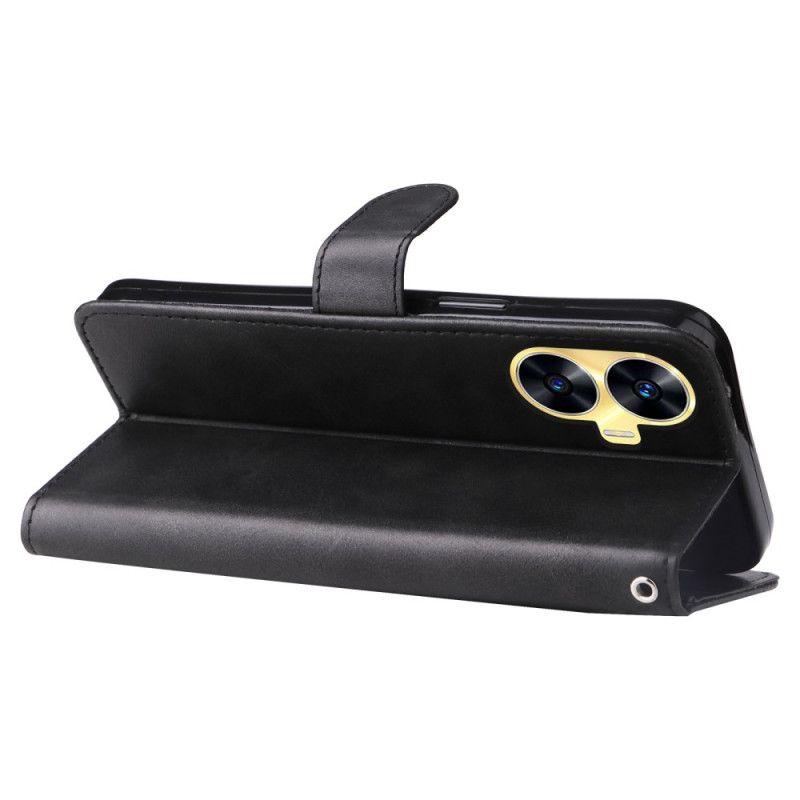 Δερματινη Θηκη Realme C55 Πορτοφόλι Με Κέρματα Μπροστά Σιλικόνης