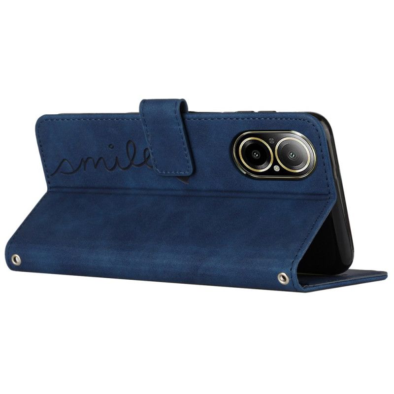 Δερματινη Θηκη Realme C67 Εφέ Σουέτ Χαμόγελου