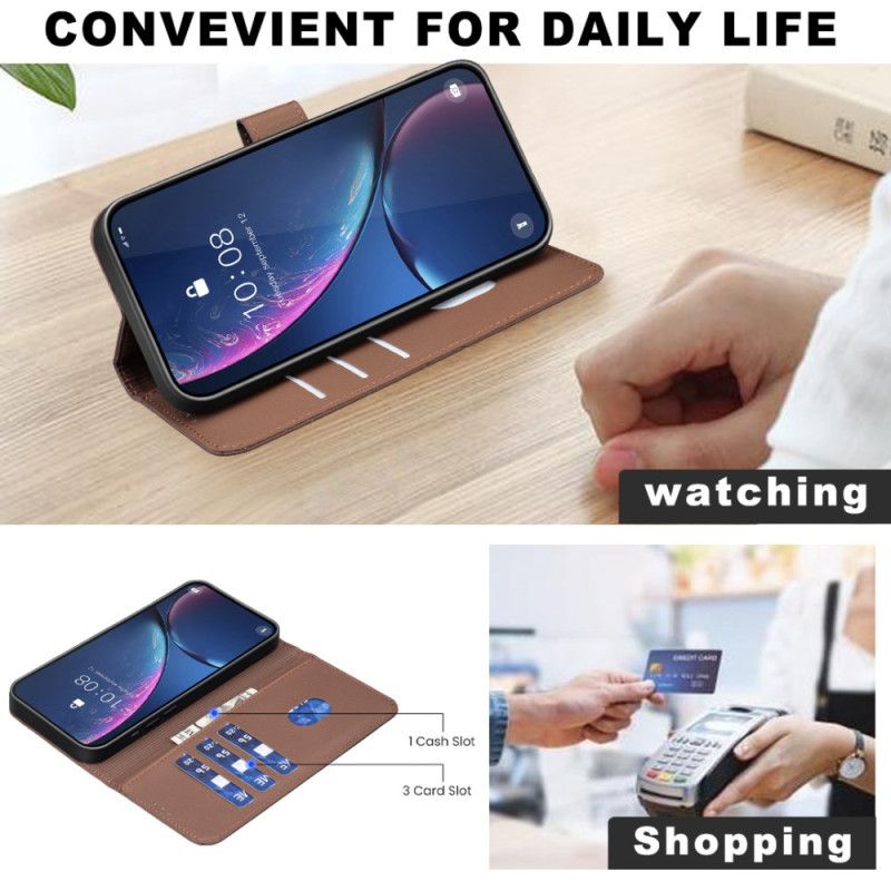 Δερματινη Θηκη Realme C71 Γραμμές Binfen Color