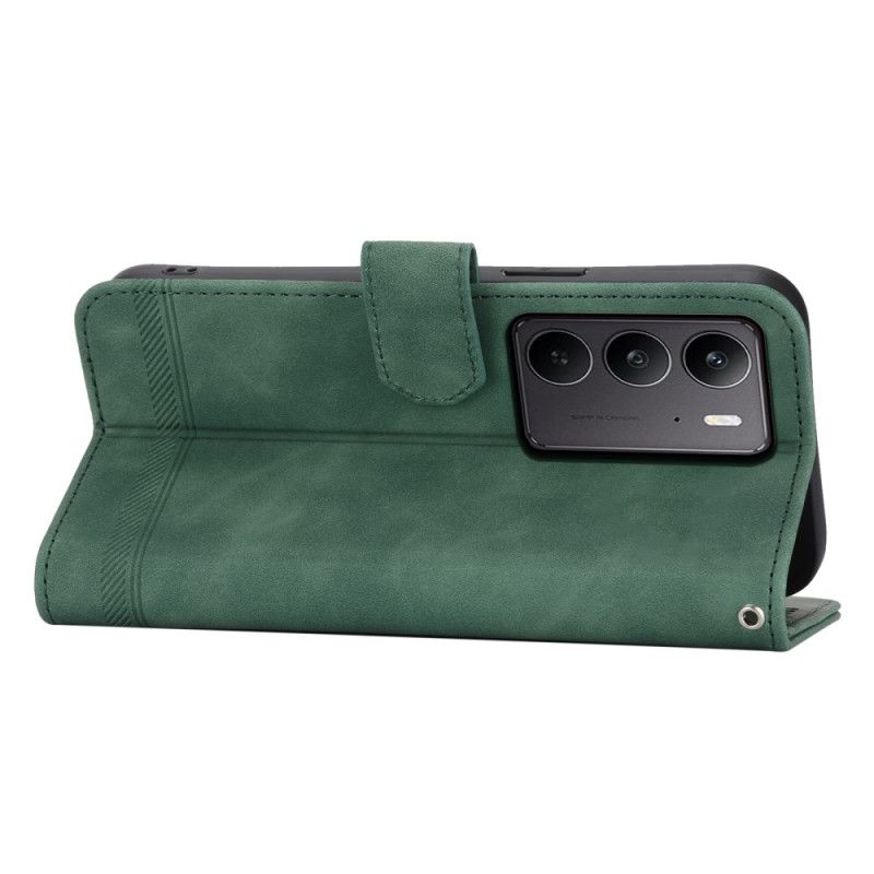 Δερματινη Θηκη Realme C75 Dierfeng Σιλικόνης