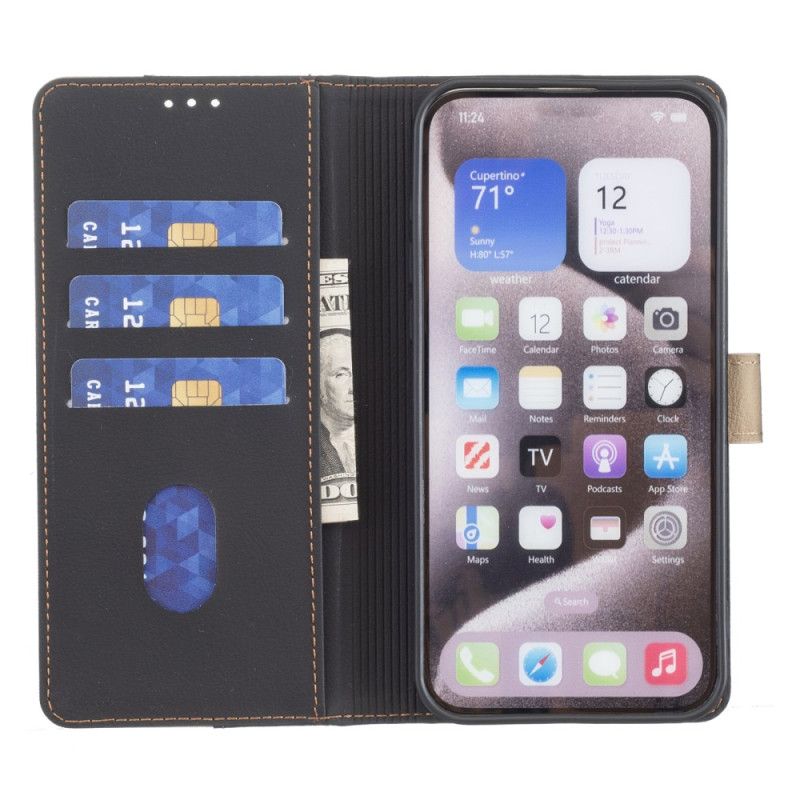 Δερματινη Θηκη Realme C75 Δίχρωμο Binfen Color