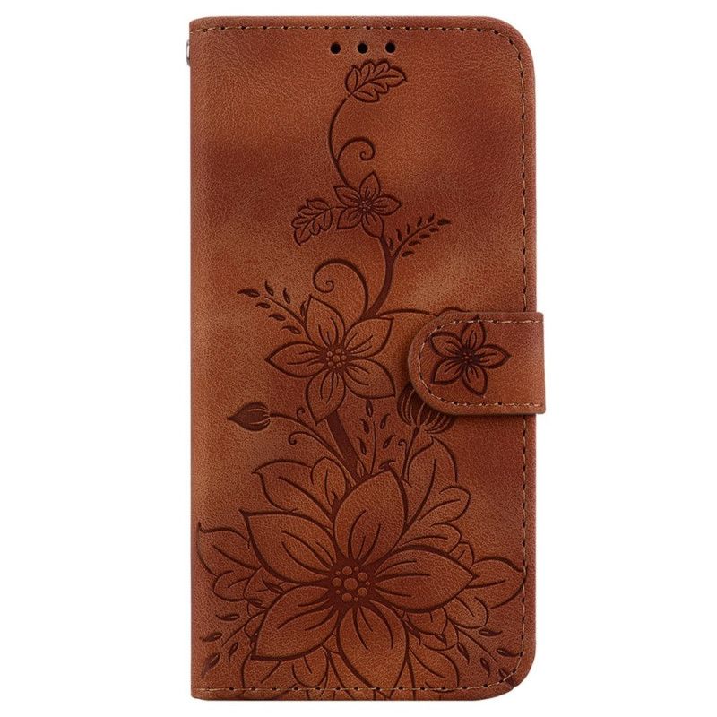 Δερματινη Θηκη Realme C75 Fleur-de-lis