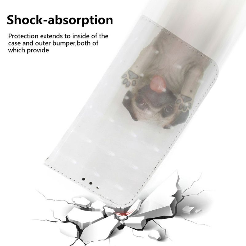 Δερματινη Θηκη Realme C75 Κορδόνι Pug