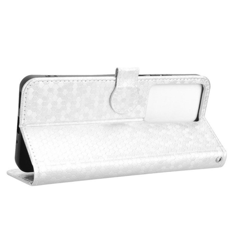 Δερματινη Θηκη Realme C75 Κουκκίδες Με Γκλίτερ Σιλικόνης