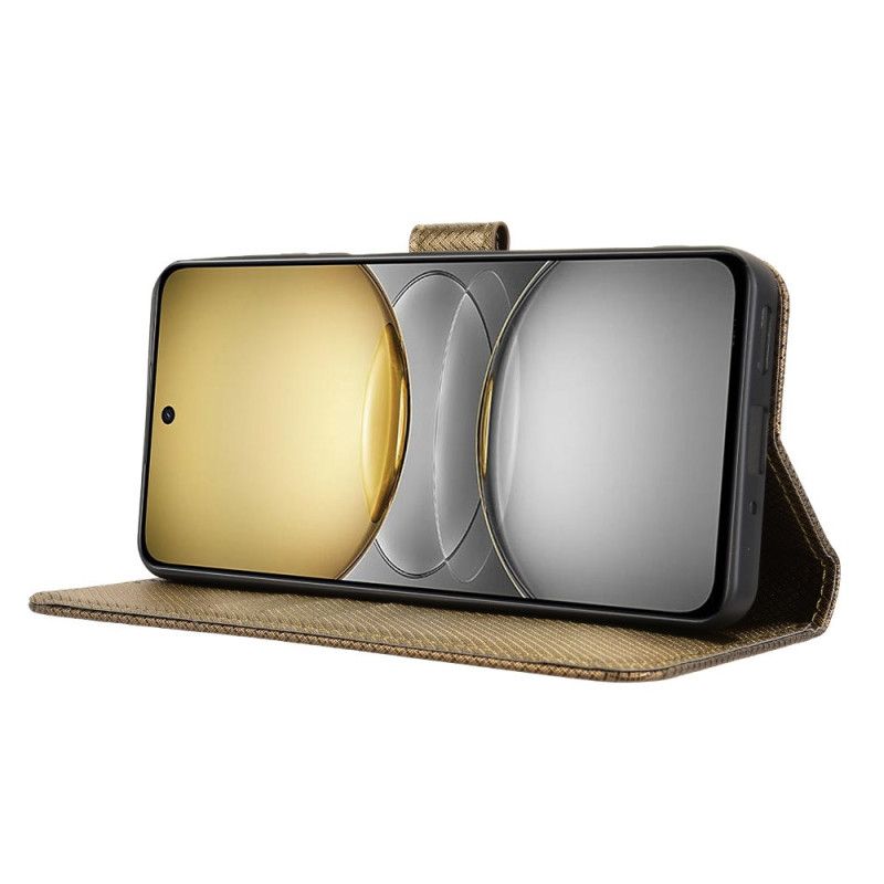 Δερματινη Θηκη Realme C75 Λουράκι Με Κουκκίδες