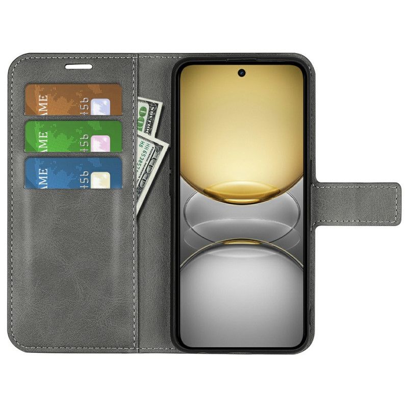 Δερματινη Θηκη Realme C75 Στυλ Δέρματος Σιλικόνης