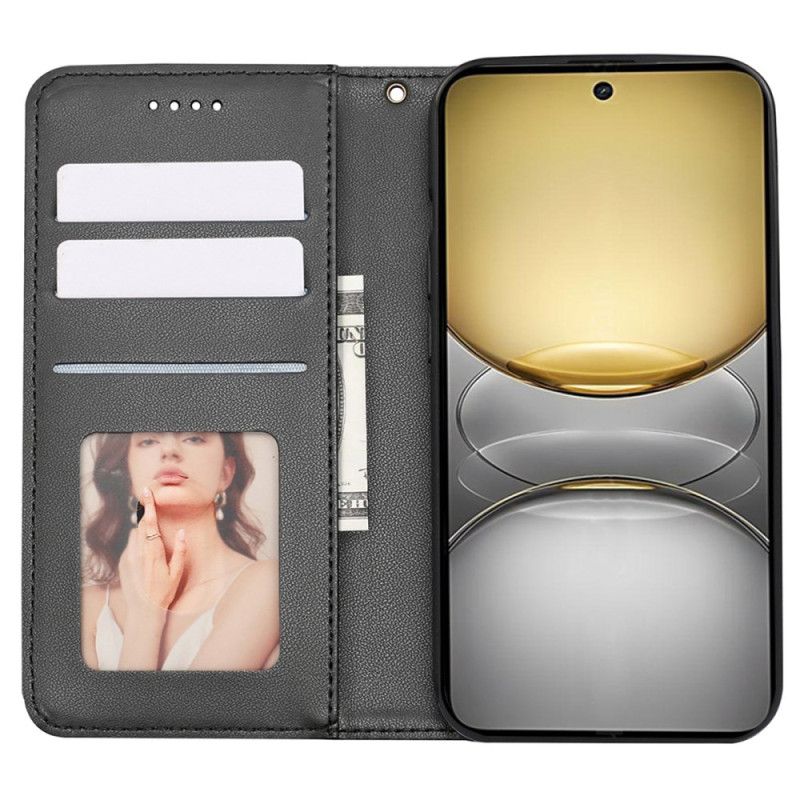 Δερματινη Θηκη Realme C75 Ζωφόρος Με Πλακάκια Και Λουράκι