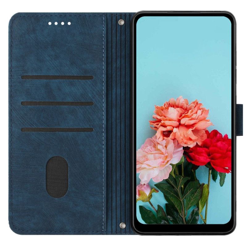 Δερματινη Θηκη Realme Note 60 Ρετρό Γραμμές