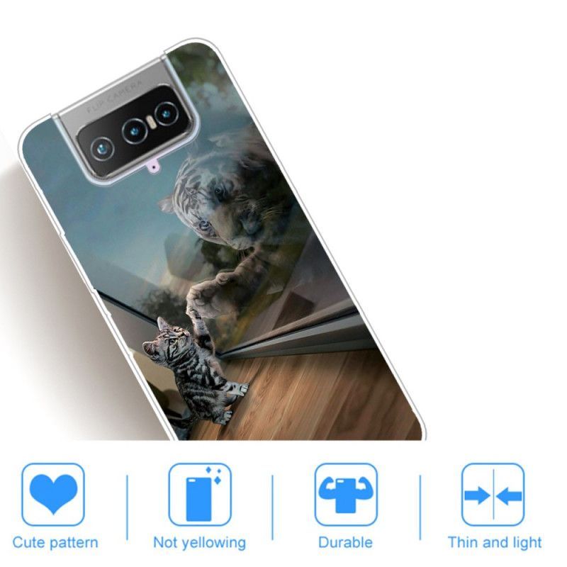 Κάλυμμα Asus Zenfone 7 / 7 Pro Όνειρο Γάτας