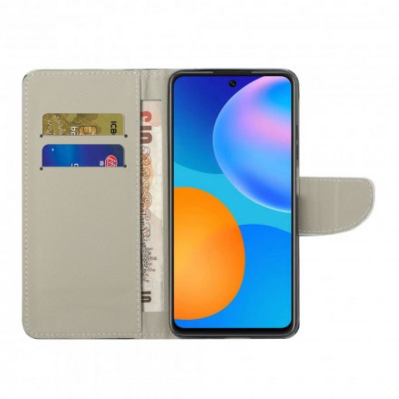 Κάλυμμα Folio Motorola Edge 20 Pro Θήκες Κινητών Ρετρό Πύργος Του Άιφελ