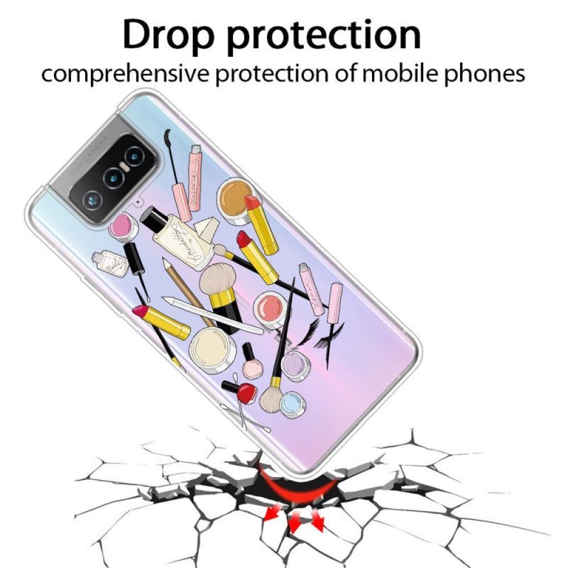 Κάλυμμα Για Asus Zenfone 7 / 7 Pro Μπλούζα Μακιγιάζ