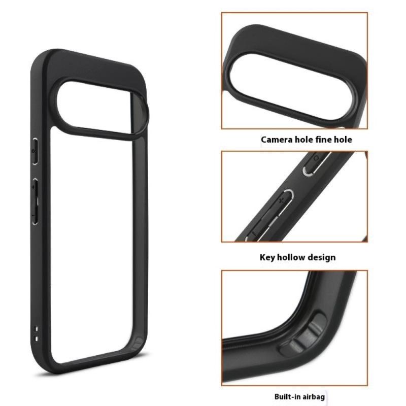 Κάλυμμα Google Pixel 10 / 10 Pro Διαφανής Σχεδιασμός Με Χείλος Σιλικόνης Σιλικόνης