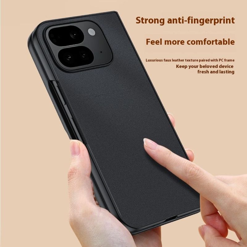 Κάλυμμα Google Pixel 10 Pro Fold Τεχνητό Δέρμα Σιλικόνης