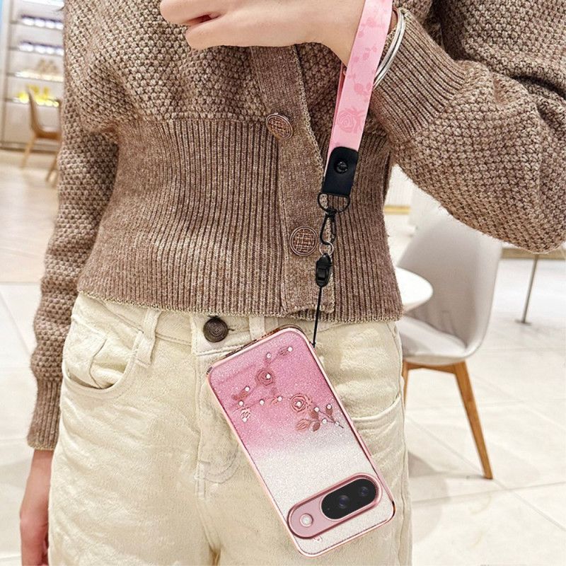 Κάλυμμα Google Pixel 10 / 10 Pro Στρας Και Λουράκι Kadem