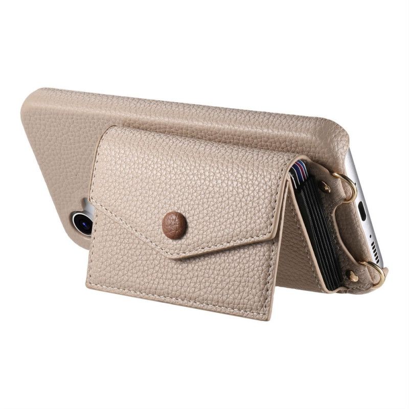 Κάλυμμα Google Pixel 10 / 10 Pro Θήκες Κινητών Θήκη Καρτών Με Καθρέφτη 9 Και Ιμάντα Ώμου