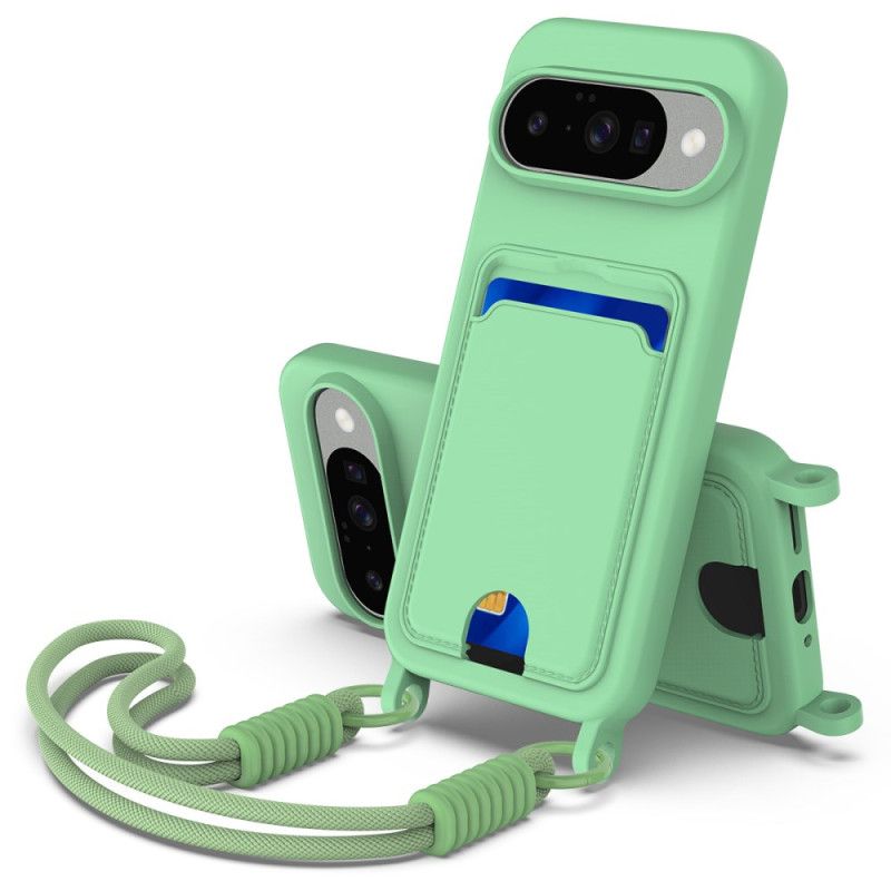 Κάλυμμα Google Pixel 10 / 10 Pro Θήκες Κινητών Θήκη Καρτών Με Κορδόνι