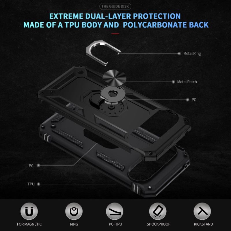 Κάλυμμα Google Pixel 10 Pro Xl Εξαιρετικά Ανθεκτικό Με Βάση Δακτυλίου Σιλικόνης