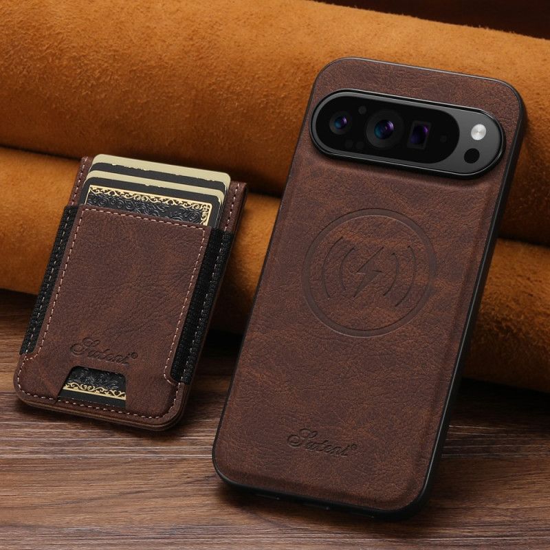 Κάλυμμα Google Pixel 10 Pro Xl Μαγνητική Θήκη Κάρτας Suteni Σιλικόνης