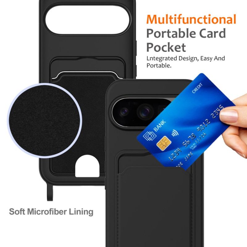 Κάλυμμα Google Pixel 10 Pro Xl Σιλικόνη Με Βάση Καρτών