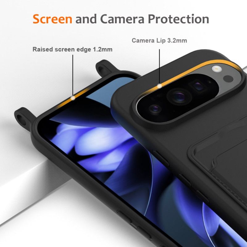 Κάλυμμα Google Pixel 10 Pro Xl Σιλικόνη Με Βάση Καρτών