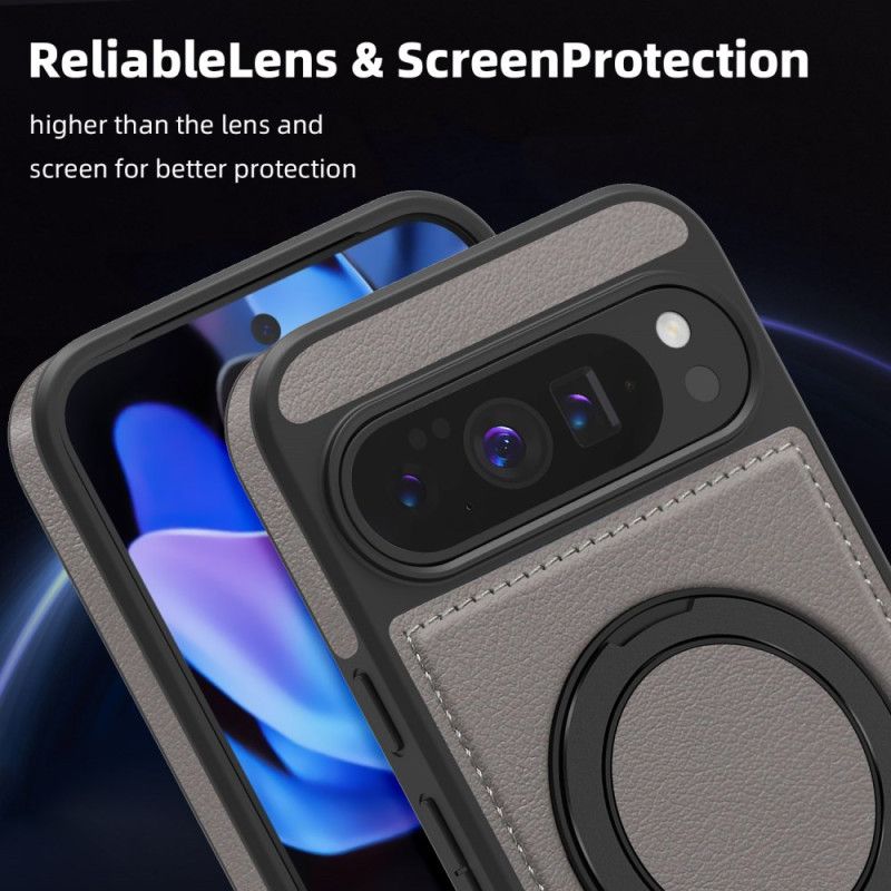 Κάλυμμα Google Pixel 10 Pro Xl Συμβατό Με Magsafe Βάση Δαχτυλιδιού Σε Εφέ Σουέτ