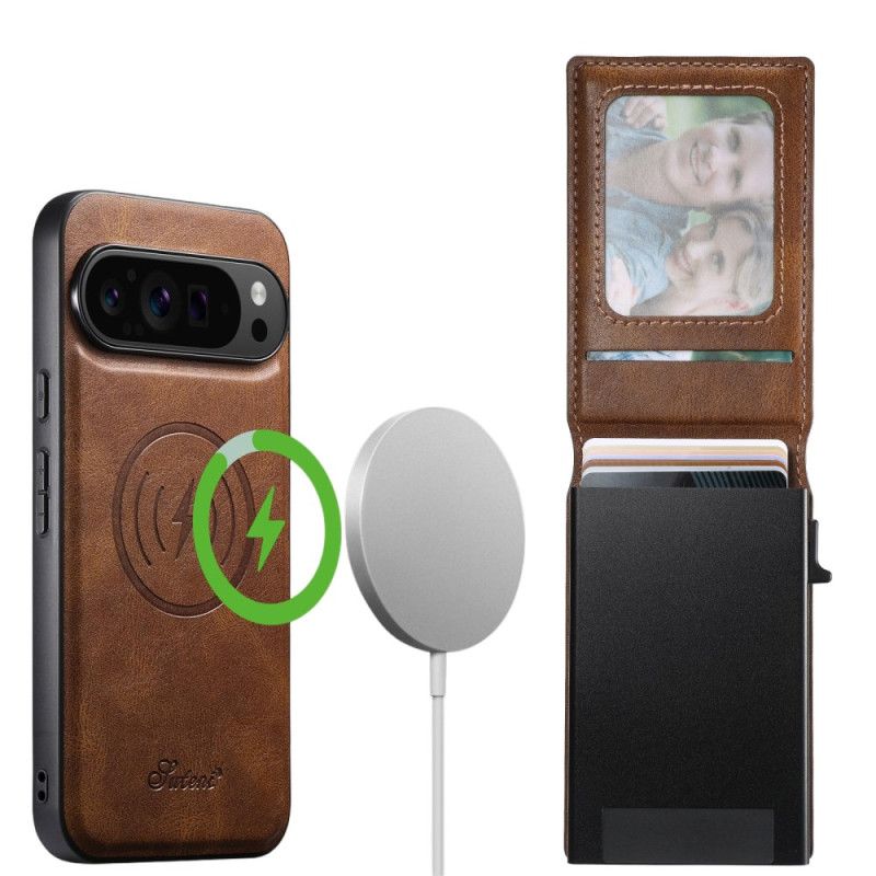 Κάλυμμα Google Pixel 10 Pro Xl Θήκη Κάρτας Suteni Και Ενσωματωμένη Βάση