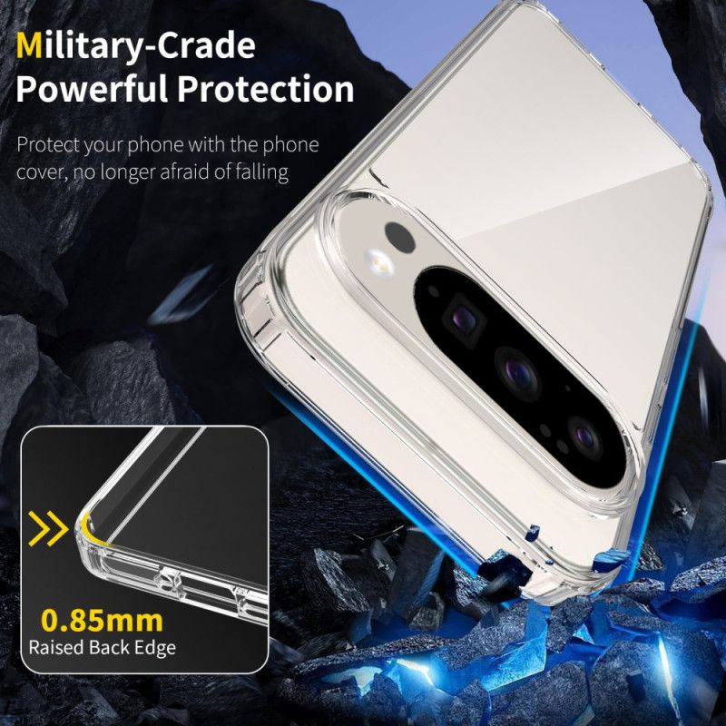 Κάλυμμα Google Pixel 10 / 10 Pro Υβριδικό Διαφανές Σιλικόνης