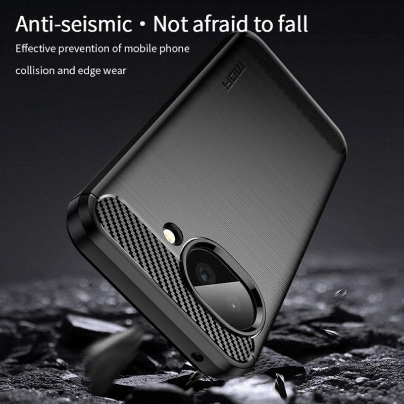 Κάλυμμα Google Pixel 10a Βουρτσισμένο Ανθρακονήματα