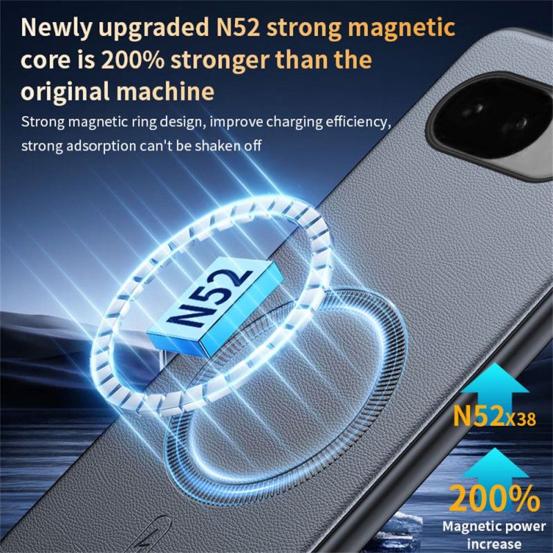 Κάλυμμα Google Pixel 10a Θήκη Από Τεχνητό Δέρμα Σιλικόνης