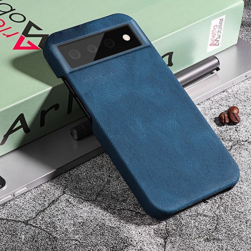 Κάλυμμα Google Pixel 6 Pro Μαύρο Νέα Χρώματα Κομψό Δερμάτινο Εφέ